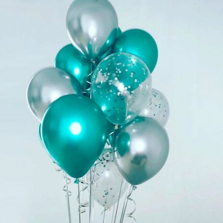 Фонтан шаров "Изумрудный" в Туле