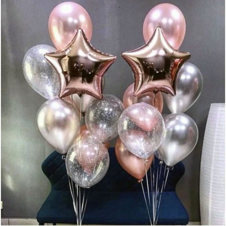 Фонтаны шаров "Дубль старт" в Туле