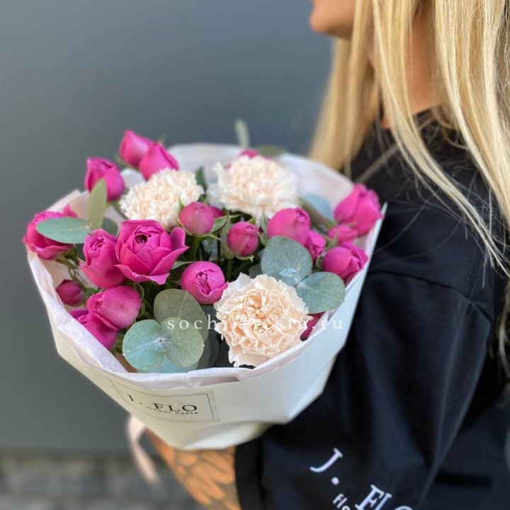 Букет с мисти бабблс №2 в Туле