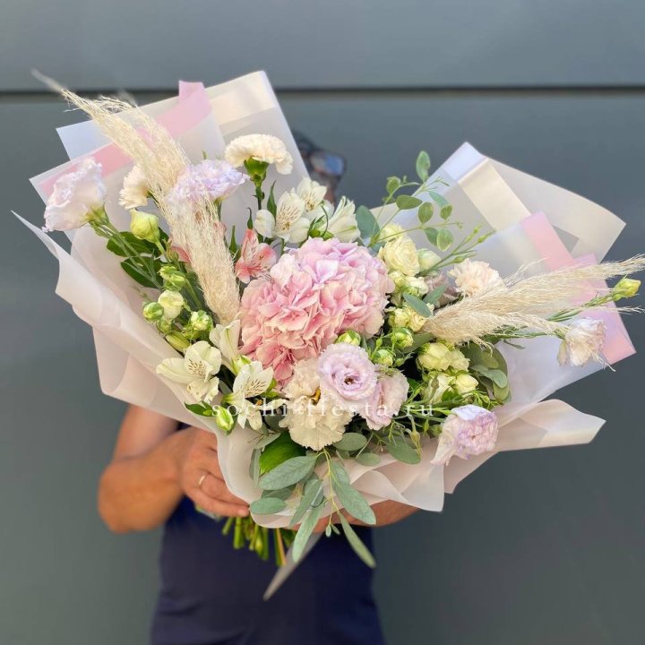 Гортензия "Пинк флоид" в Туле