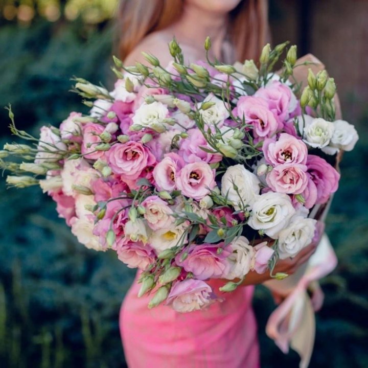 Букет эустом №1  в Туле