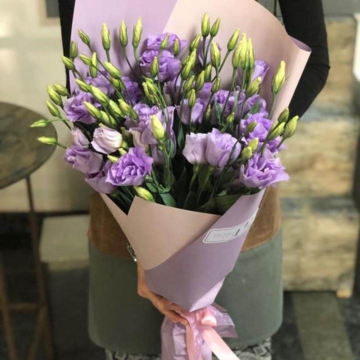 Букет эустом "Лило" в Туле