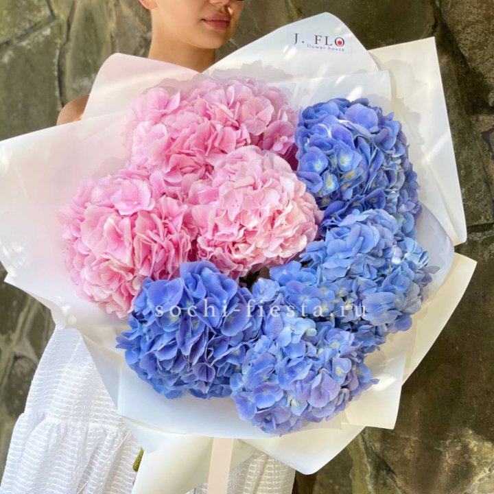 Букет гортензий №1 в Туле