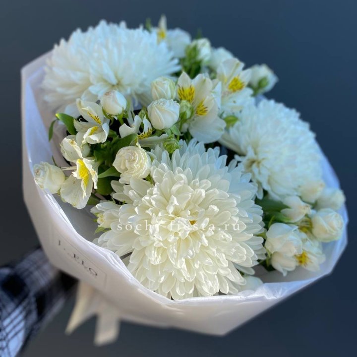 Букет из хризантем "Миранда" в Туле