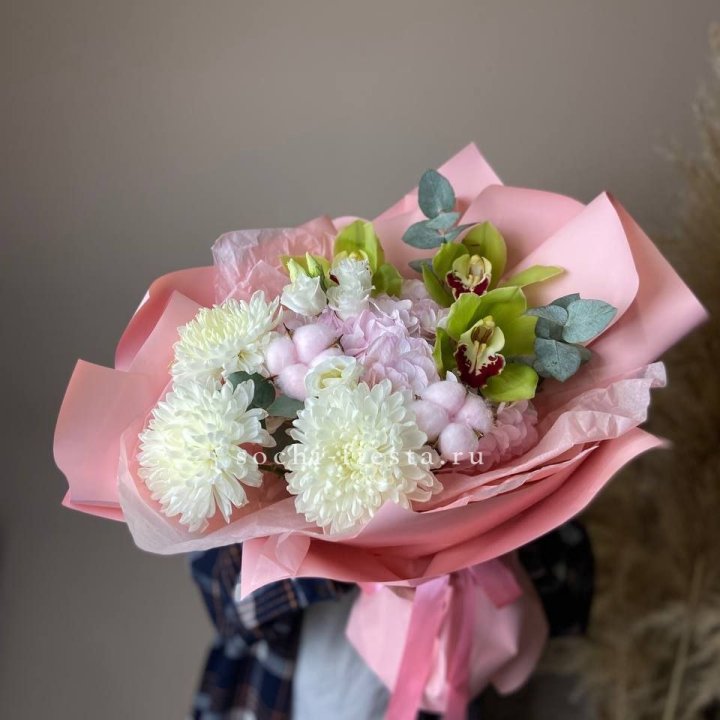  Букет с орхидеями "Вита" в Туле