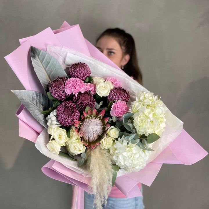 Дизайнерский букет №17 в Туле