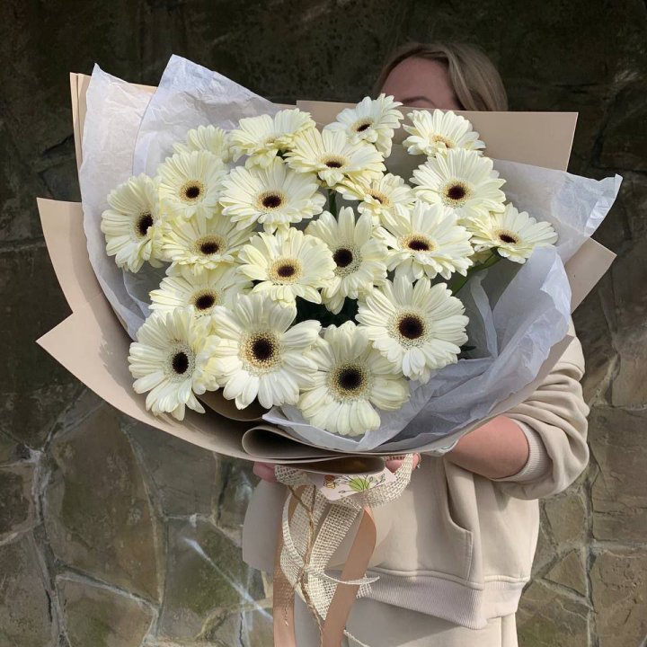 Букет голландских гербер "Шейн"" в Туле