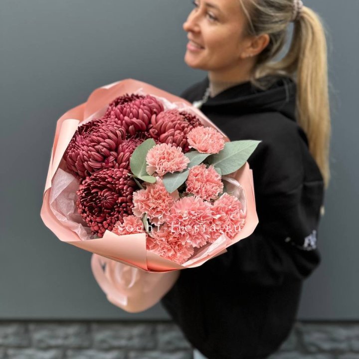 Дуо диантусы и бигуди в Туле