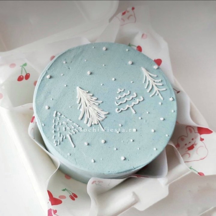 Бенто-торт "Елки" в Туле