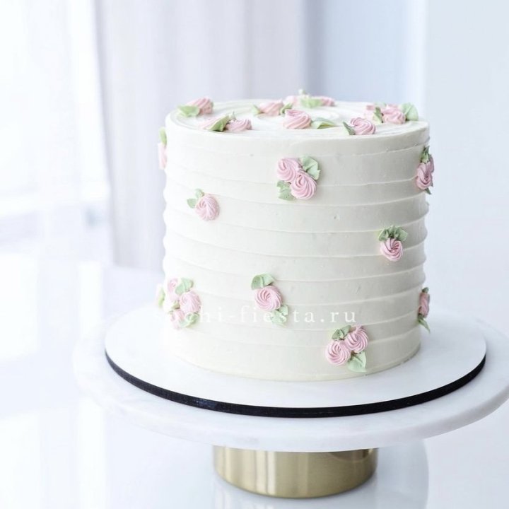 Торт "Розы в снегу" в Туле