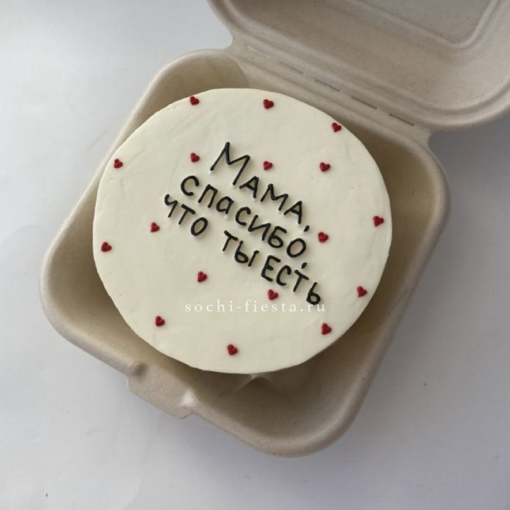 Бенто-торт "Мама спасибо что ты есть" в Туле