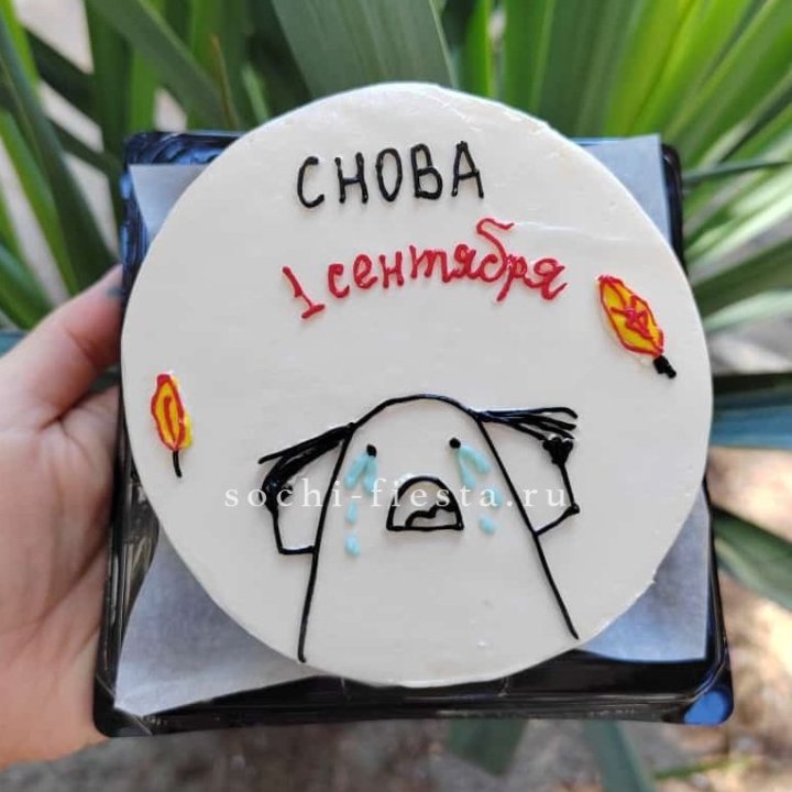 Бенто-торт "Не опять, а снова..." в Туле