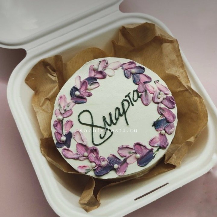 Бенто-торт "8 марта цветы"  в Туле