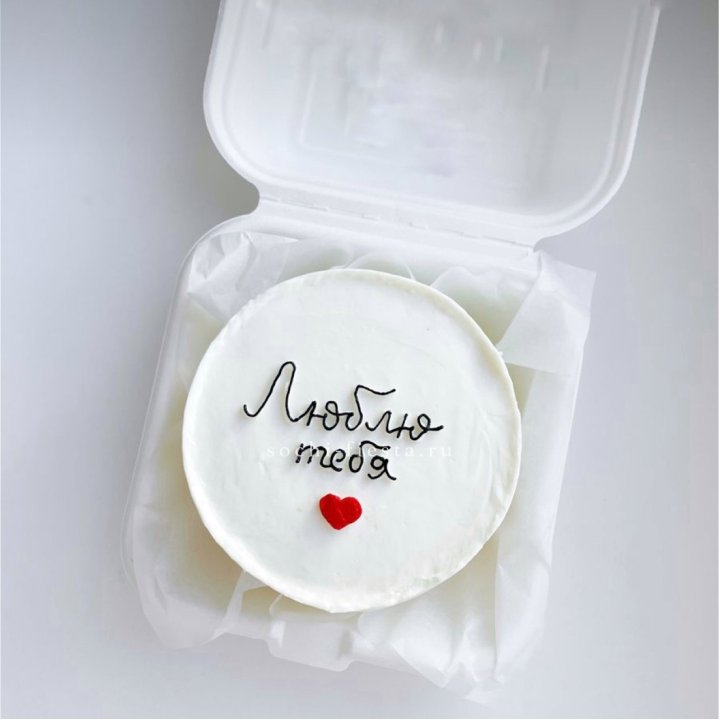 Бенто-торт "Люблю Тебя"  в Туле