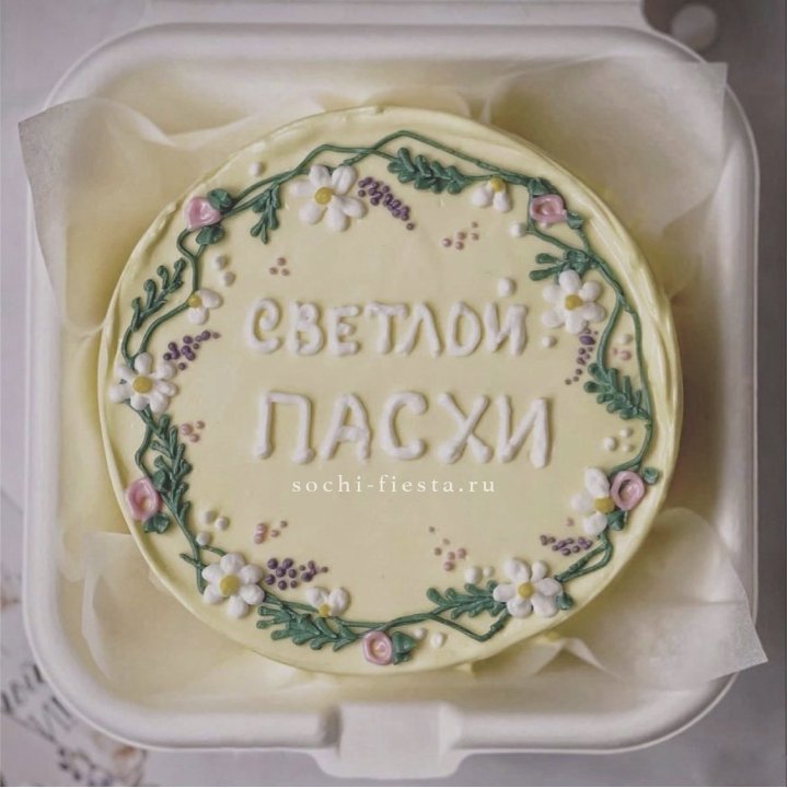 Бенто-торт "Светлой Пасхи" 2 в Туле