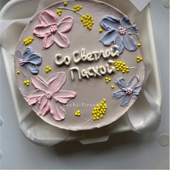 Бенто-торт "Светлой Пасхи" 3 в Туле