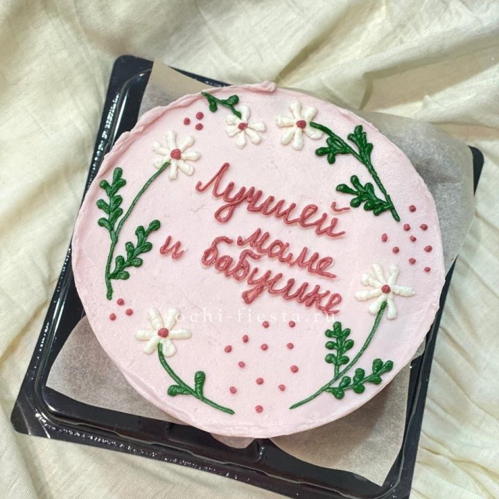 Бенто-торт "Лучшей маме и бабушке"  в Туле