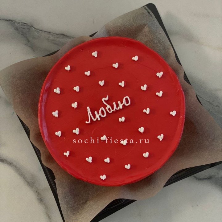 Бенто-торт "Люблю" в Туле