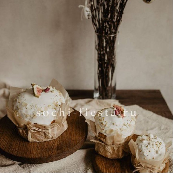 Кулич мини с изюмом в Туле