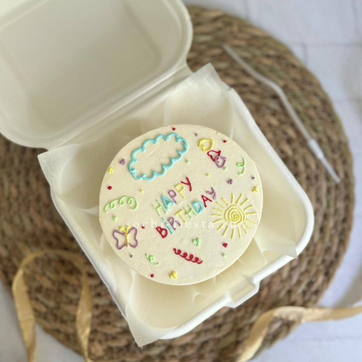 Бенто-торт "С днем рождения!"  в Туле