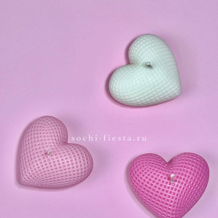 Набор свеч сердец в Туле