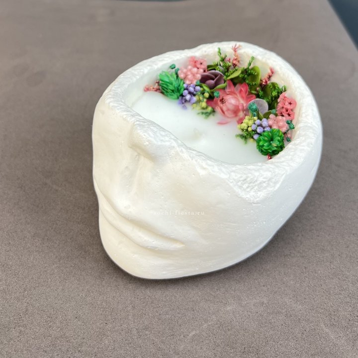 Свеча ароматическая в гипсе  в Туле