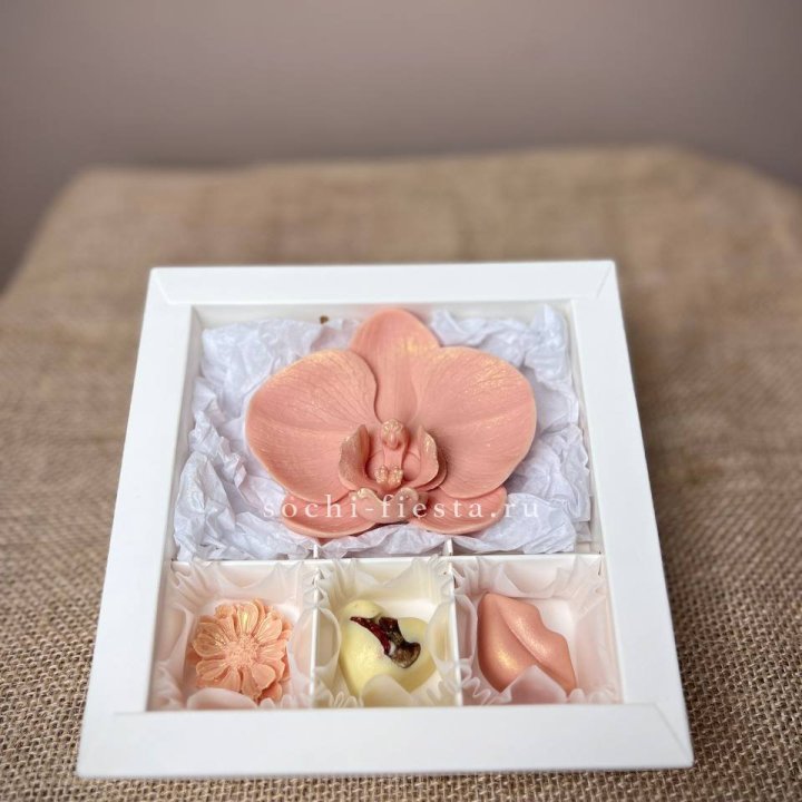 Конфеты из шоколада с Орхидеей в Туле