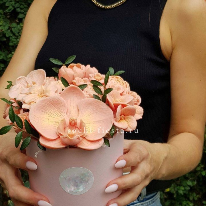 Шоколадный букет Орхидей в Туле