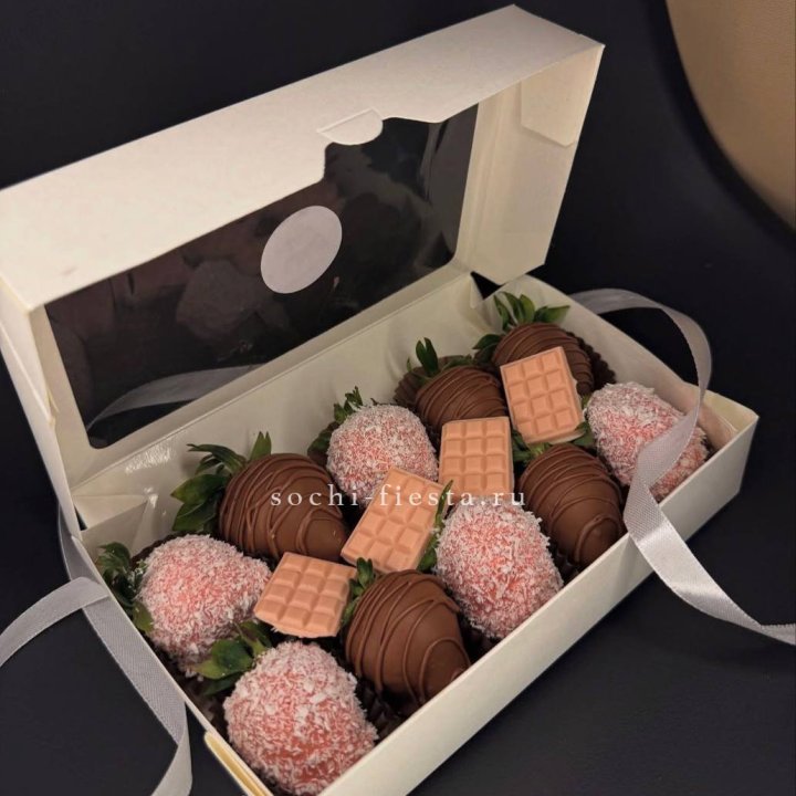 Клубника в шоколаде 10 ягод №2 в Туле