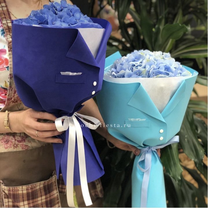 Букет с гортензией с пиджаком в Туле