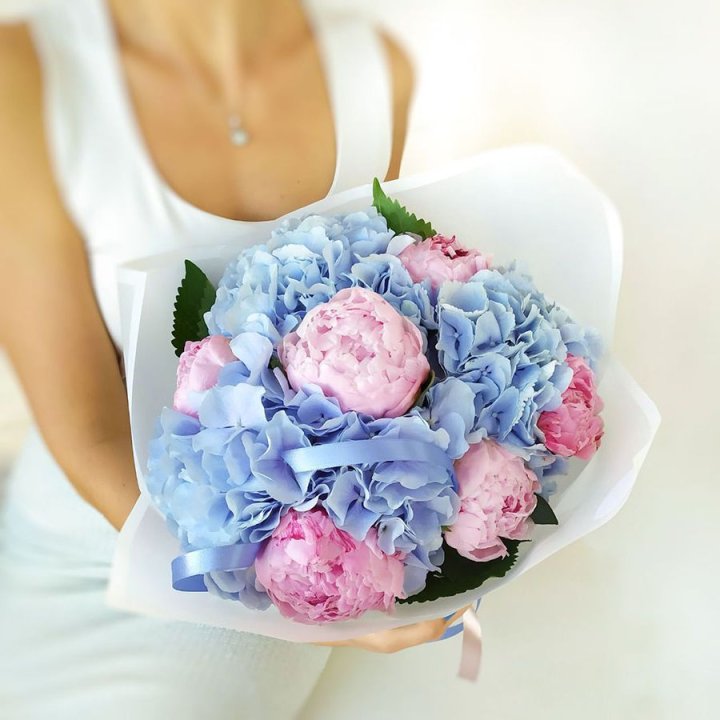 Гортензия и Пионы в Туле