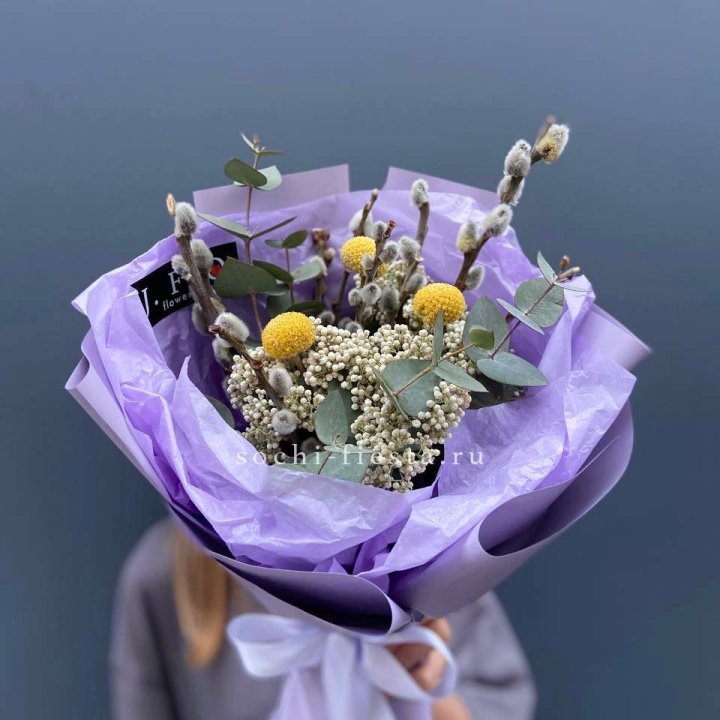 Букет с Вербой №1 в Туле