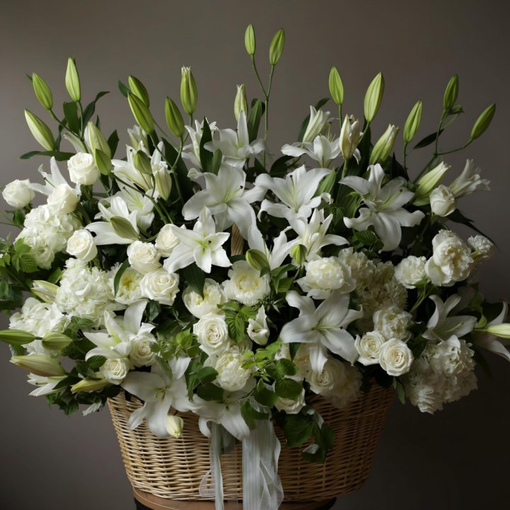 Цветочная корзина макси №3 в Туле