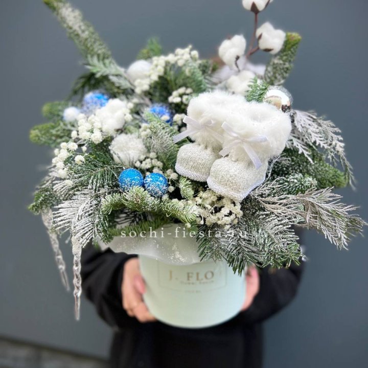 Новогодний бокс "Ботс блю" в Туле