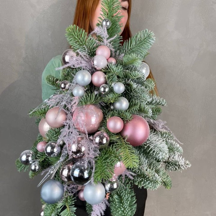 Новогодняя елочка "Розе голд" в Туле