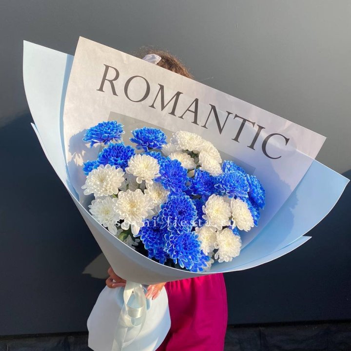 Букет кустовых хризантем  в Туле