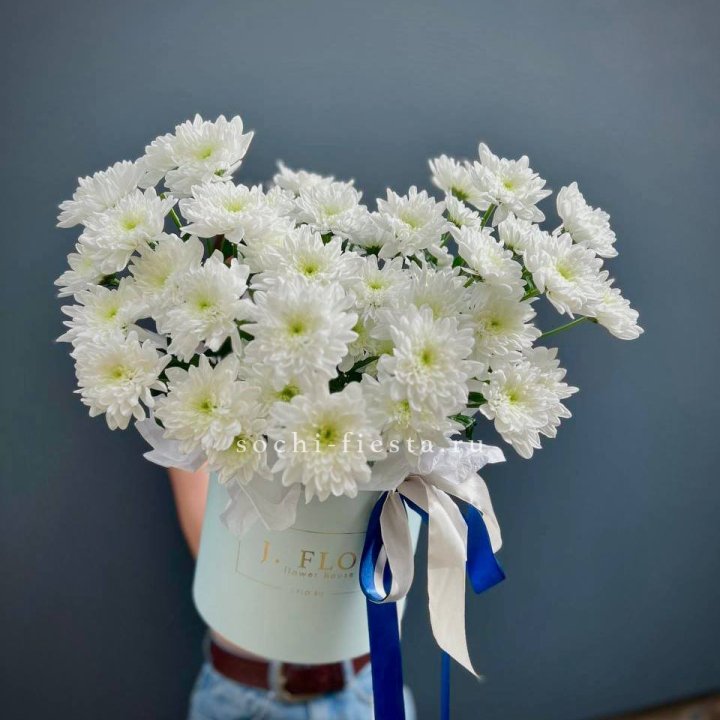 Коробка с хризантемами №3 в Туле