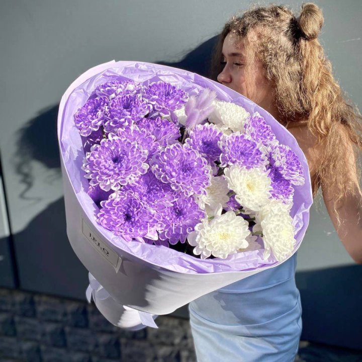  Букет хризантем "Сирена" в Туле