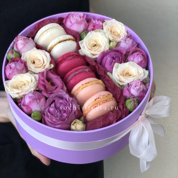 Цветочный бокс "Лаванди" в Туле