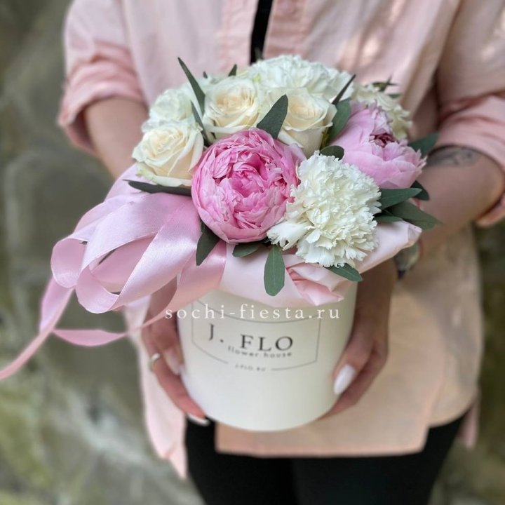 Цветочный бокс мини №2 в Туле