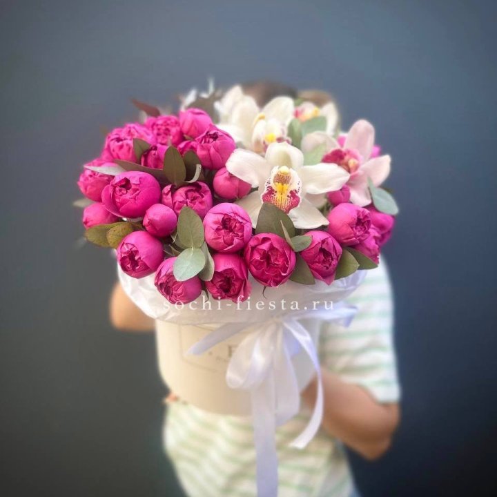 Бокс дуо мисти и орхидеи в Туле