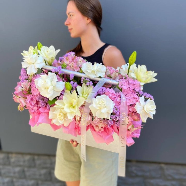 Большой бокс розовый в Туле