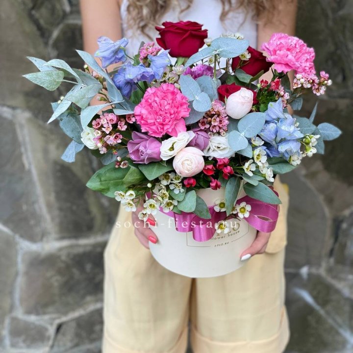 Цветочный бокс №4 в Туле