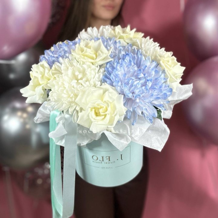 Коробка с цветами "Вольта" в Туле