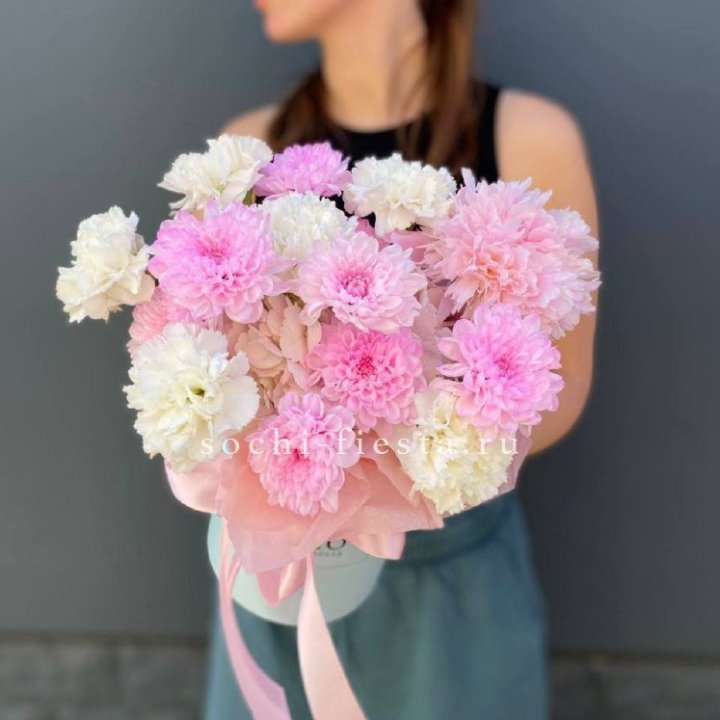 Коробка с цветами "Фиона" в Туле