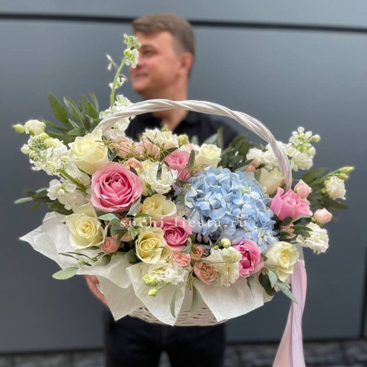 Авторская корзина "Аполинария" в Туле