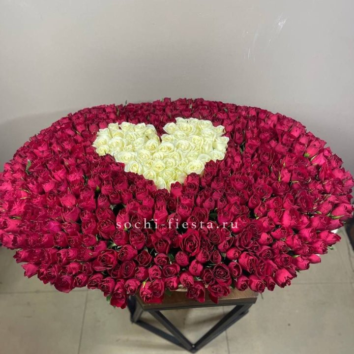 501 роза в корзине в Туле