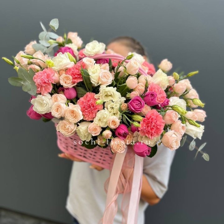 Цветочная корзина "Флоренция" в Туле