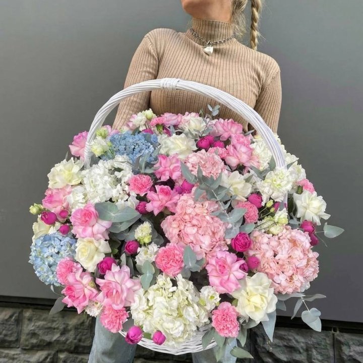 Цветочная корзина №3 в Туле