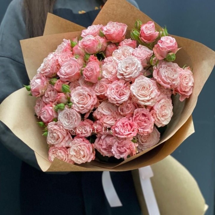 Пионовидные розы Bombastic №2 в Туле